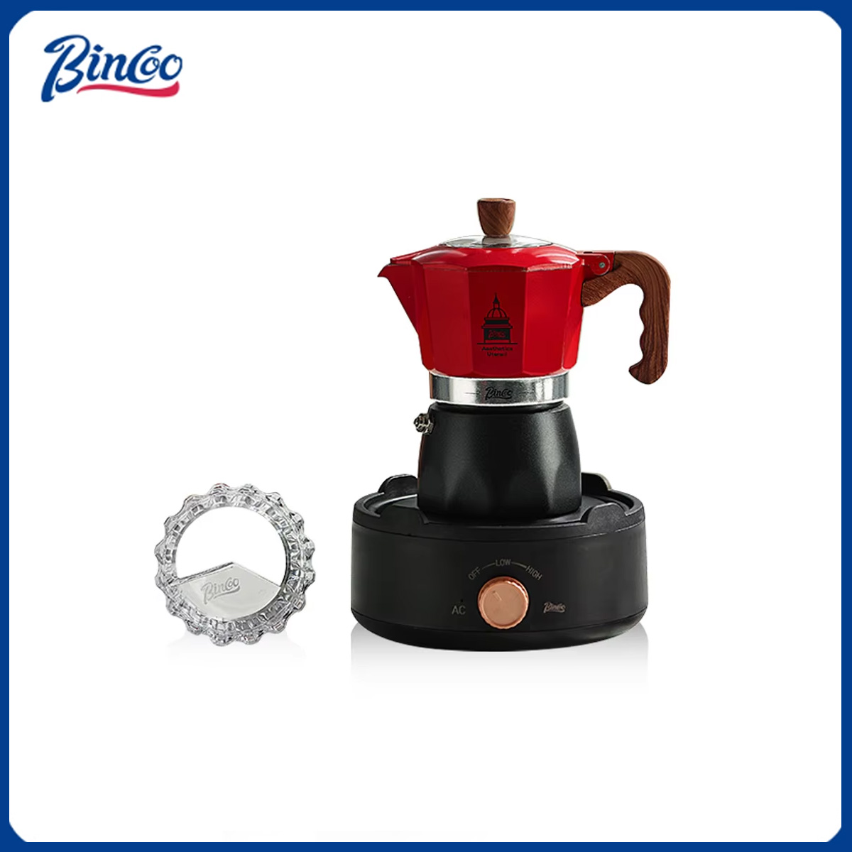 Coffee Tea Making Machine - Bincoo Doppelventil Kaffee Moka Topf Espressomaschine