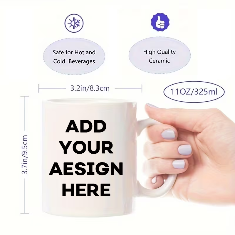 Coffee Tea Images - Personalisierte Tasse mit Namen, Bild oder