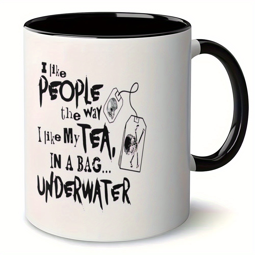 Coffee Like Tea Bags - 1 Stück 11oz Keramik-Kaffeetasse - 
