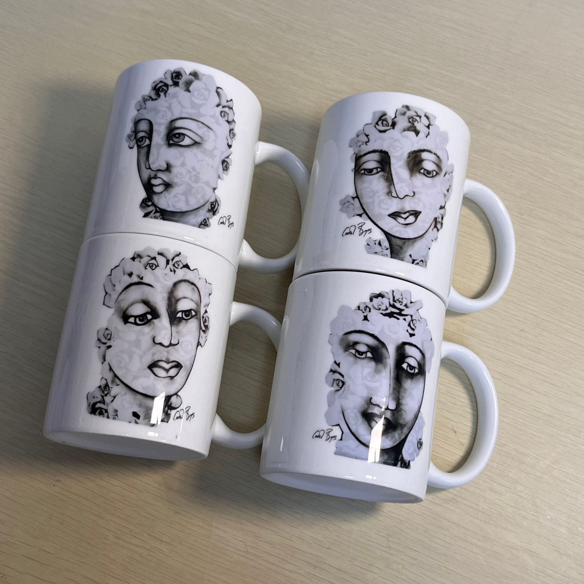Coffee Tea Images - Südafrika Carrol Boyes Keramik becher Hand