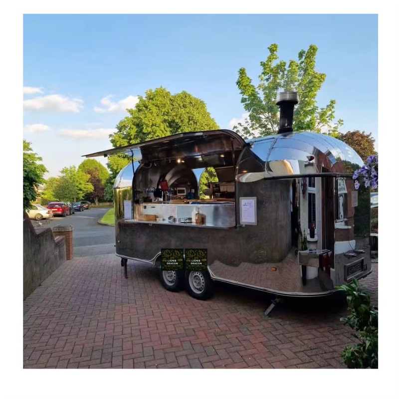 Coffee And Tea Bar - Food Truck Anhänger Mobiles Restaurant Bubble