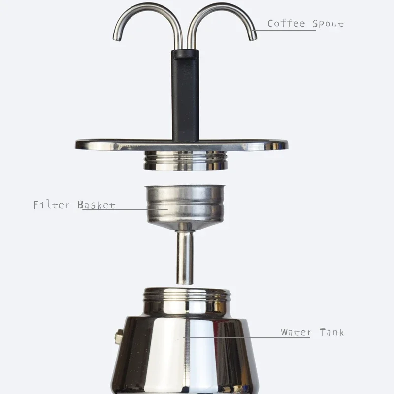 200 ml Mini Moka Topf Doppel R – Coffee Tea Making Machine Bewertung und Preis