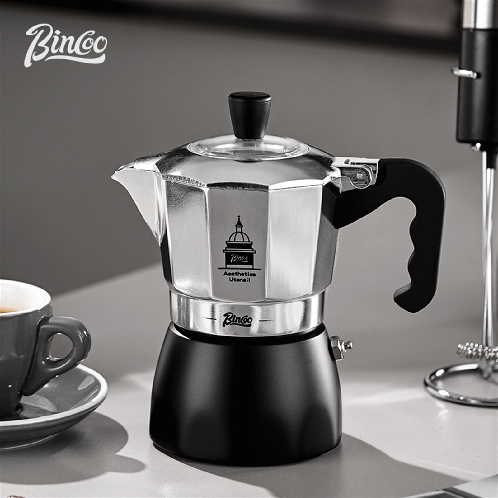 BINCOO Doppelventil-Moka-Topf, – Coffee Tea Making Machine Bewertung und Preis