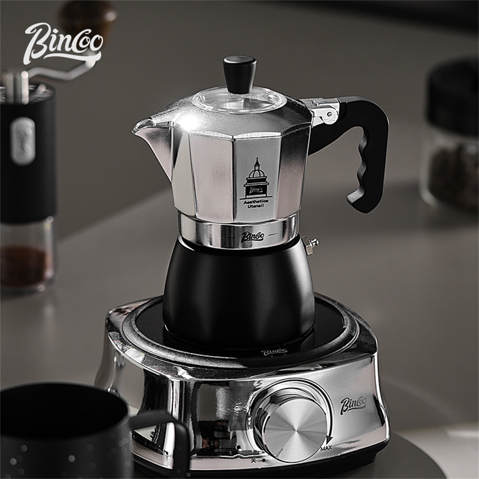 BINCOO Doppelventil-Moka-Topf, – Coffee Tea Making Machine Bewertung und Preis