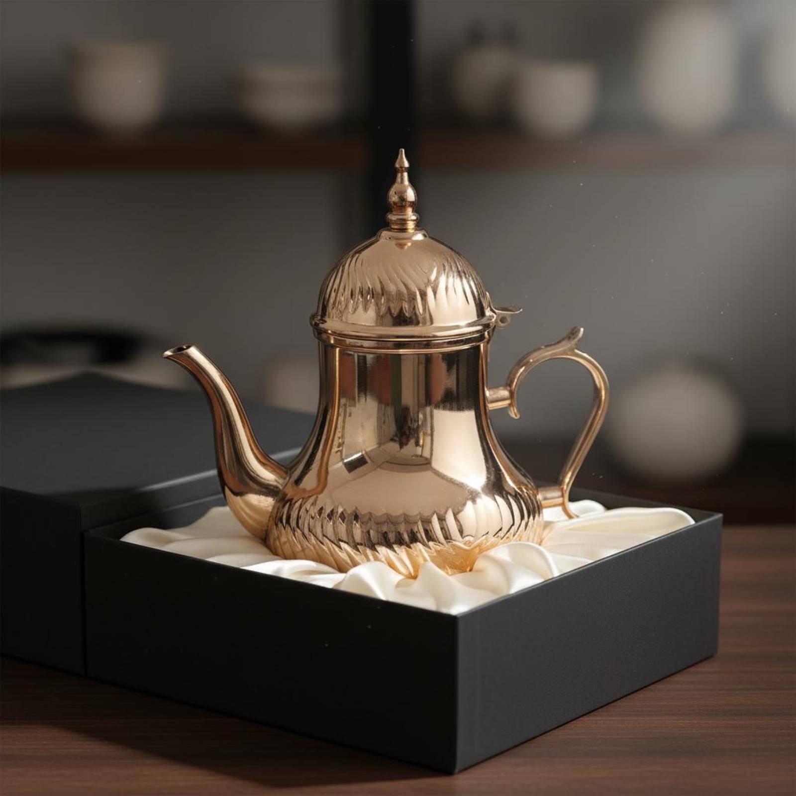 Nahöstliche Dallah Spiegelpoli – Coffee Tea Pot Bewertung und Preis