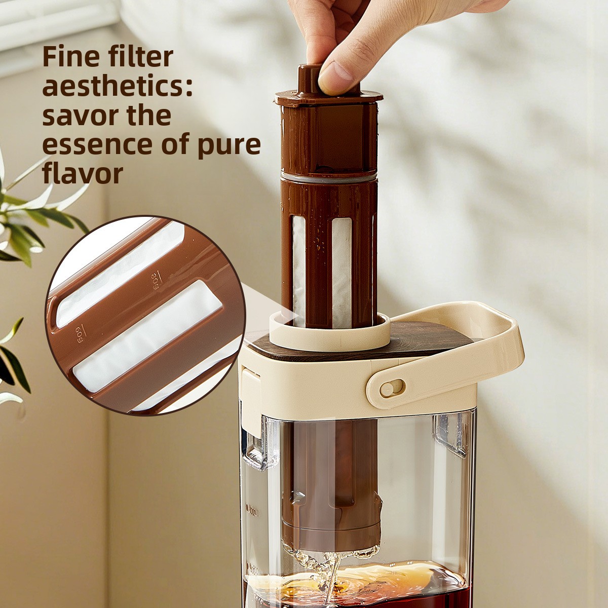 Großer Kaffee-Kaltbrüh-Topf fü – Coffee Tea Pot Bewertung und Preis
