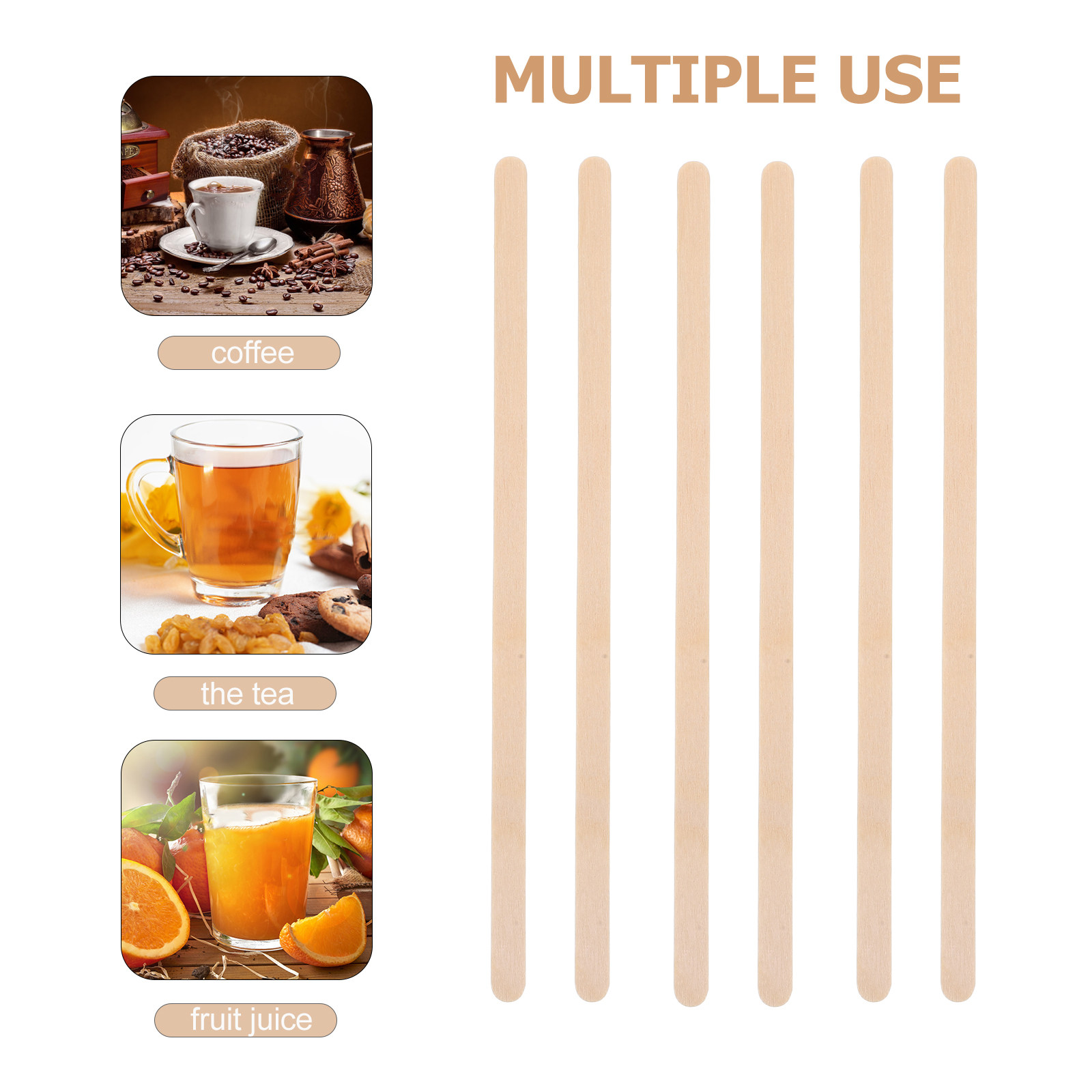 1000 Stück Holz-Kaffeerührstäb – Coffee And Tea Bar Bewertung und Preis