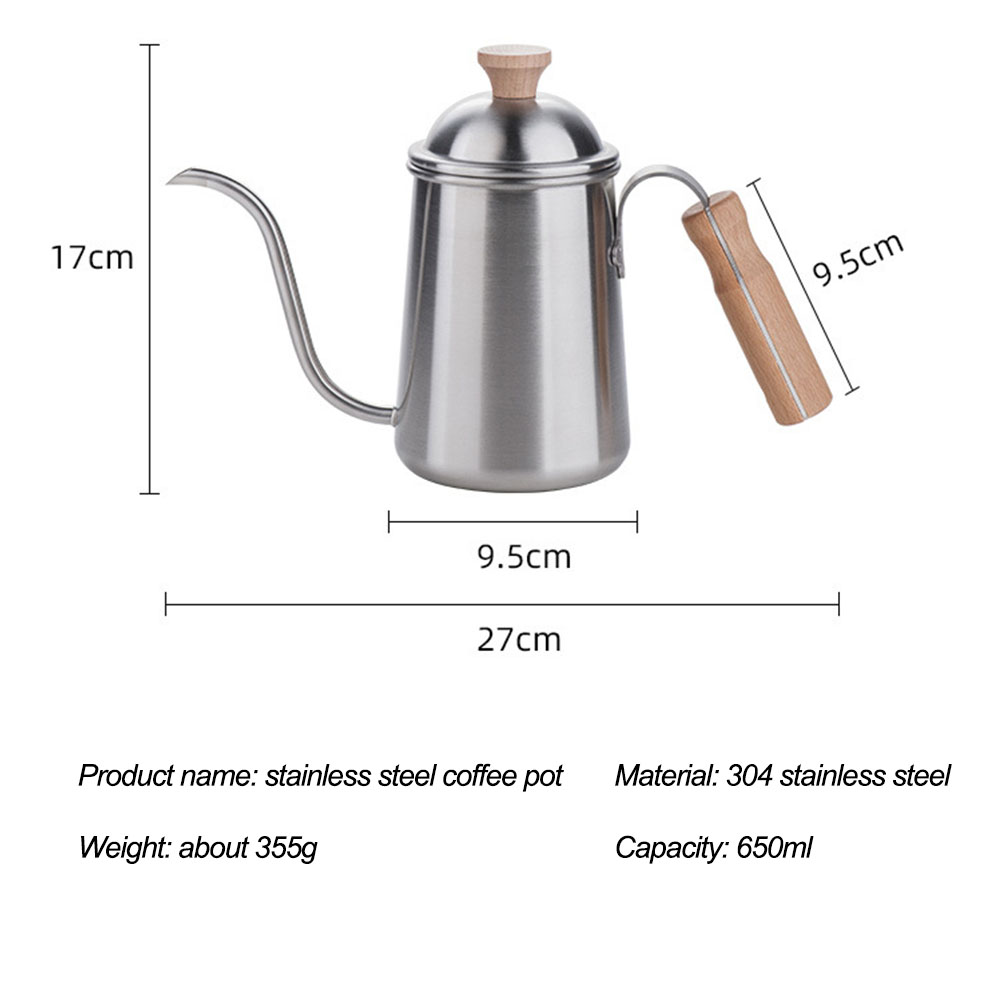 Übergießen Sie Kaffeekessel, S – Coffee Tea Pot Bewertung und Preis