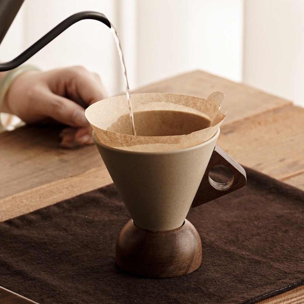 Grobe Keramik-Dreieckstasse im – Coffee Tea Flask Bewertung und Preis