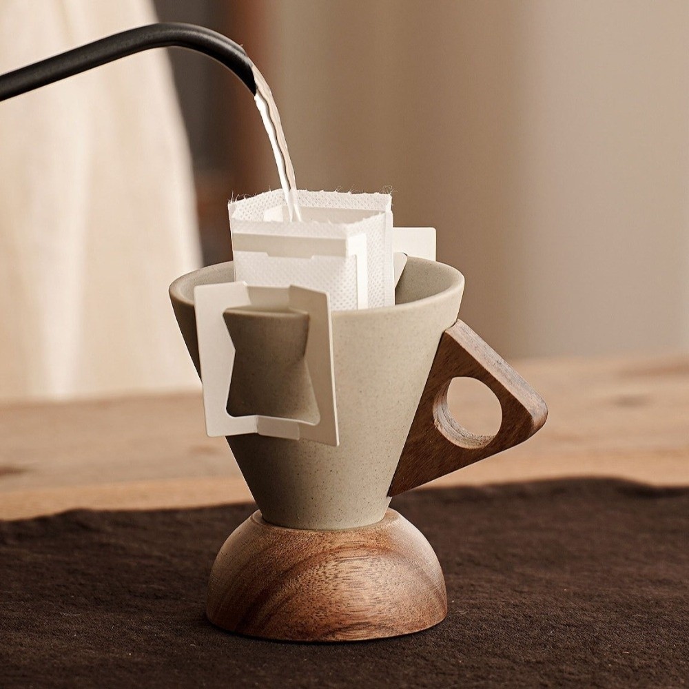 Grobe Keramik-Dreieckstasse im – Coffee Tea Flask Bewertung und Preis
