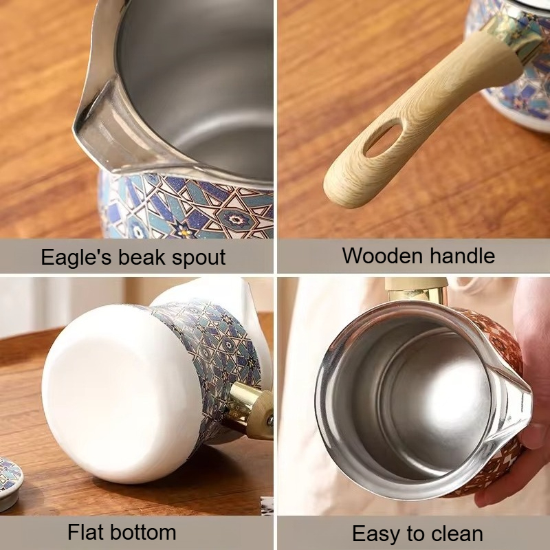 550 ml professionelles türkisc – Coffee Tea Pot Bewertung und Preis